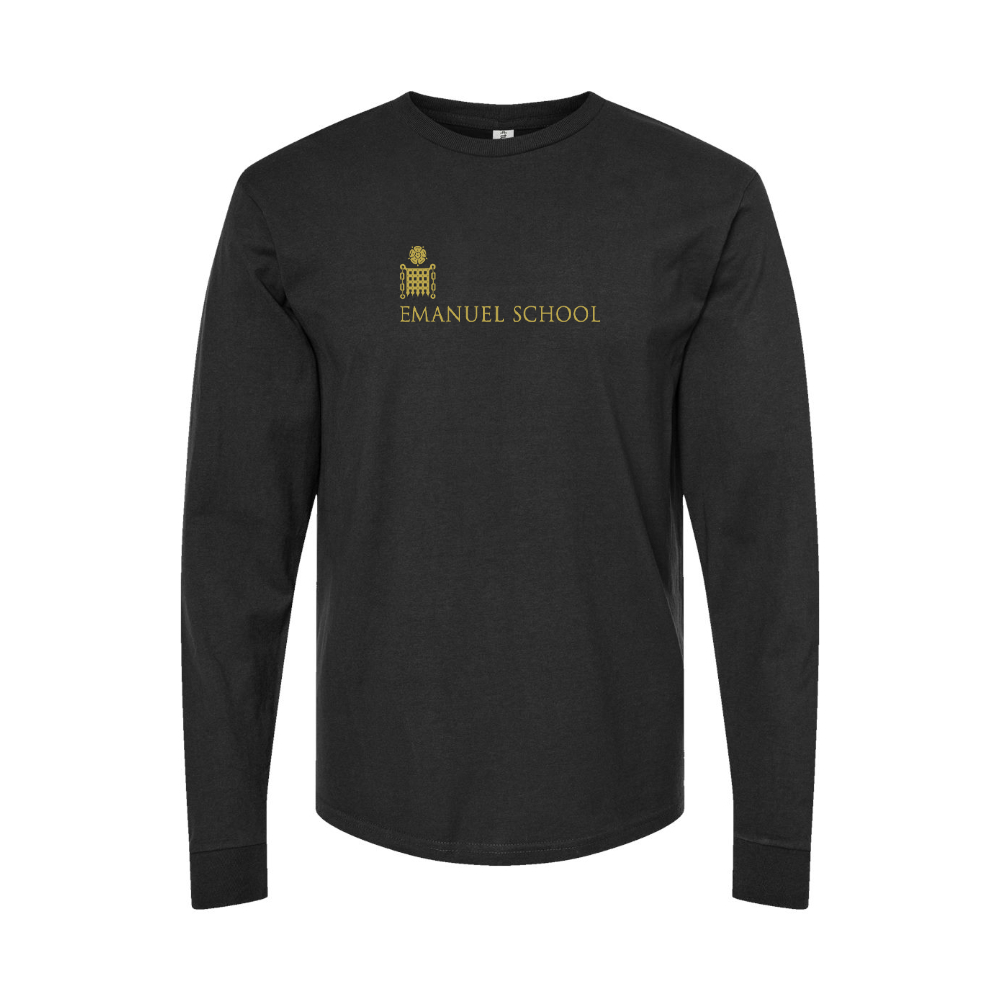 Men's Emanuel School Logo Long Sleeve T-Shirt