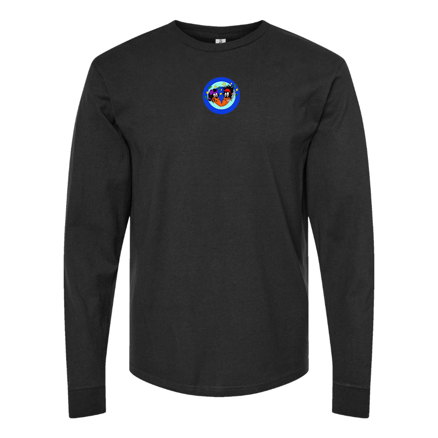 Youth The Black Crowes Logo Cotton Long Sleeve T-Shirt