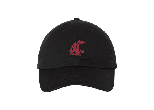 Washington State Cougars Valucap Adult Bio-Washed Classic Dad Hat
