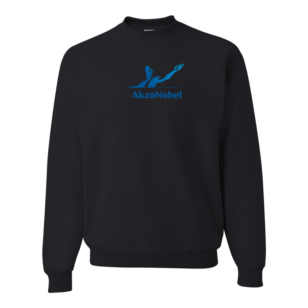 Men's AkzoNobel Logo JERZEES NuBlend Crewneck Sweatshirt