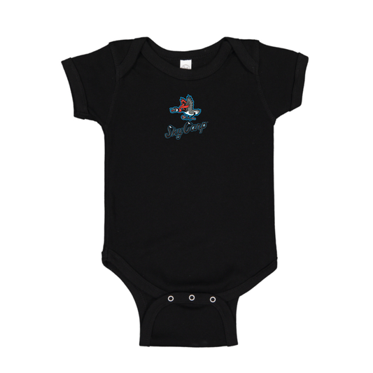 Beloit Sky Carp Logo Baby Romper Onesie