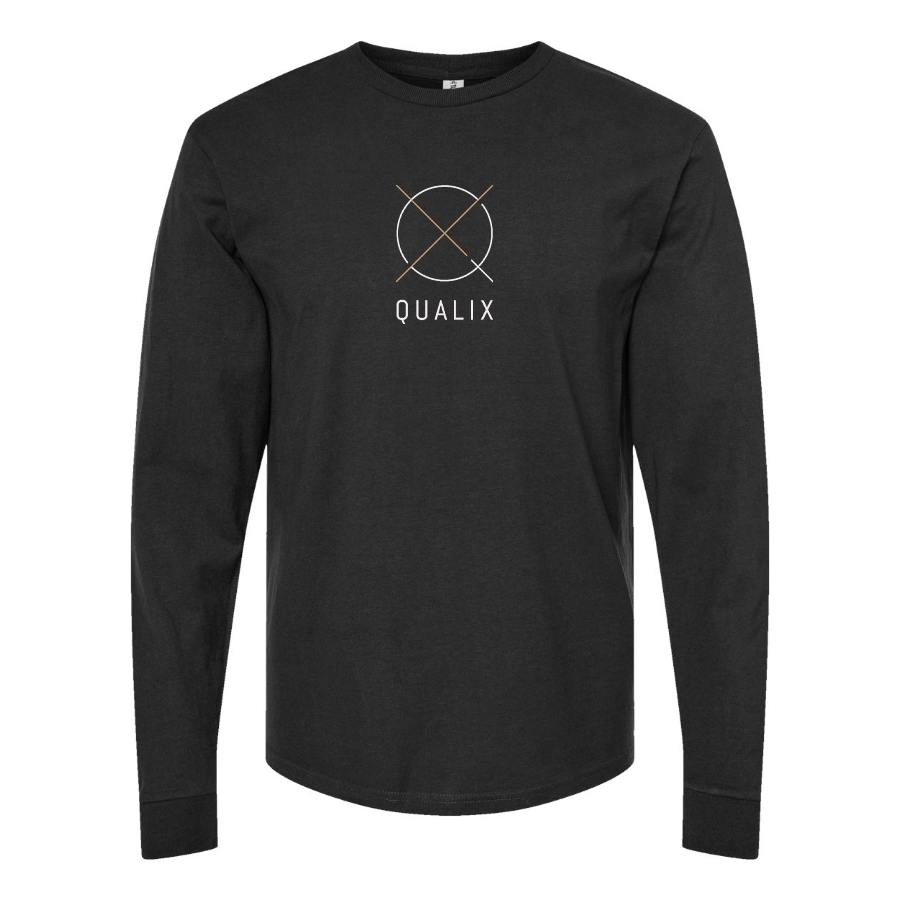 Youth QUALIX Logo Cotton Long Sleeve T-Shirt
