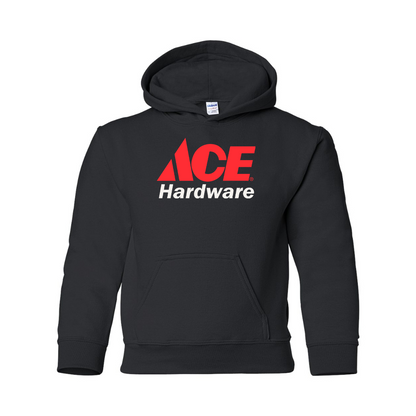 Youth ACE Hardware Logo Gildan Heavy Blend  Hooded Sweatshirt