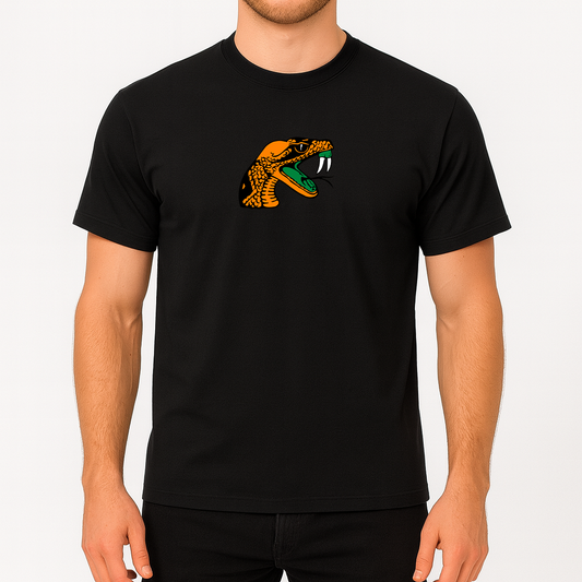 Men's Florida AM Rattlers Logo Cotton T-Shirt