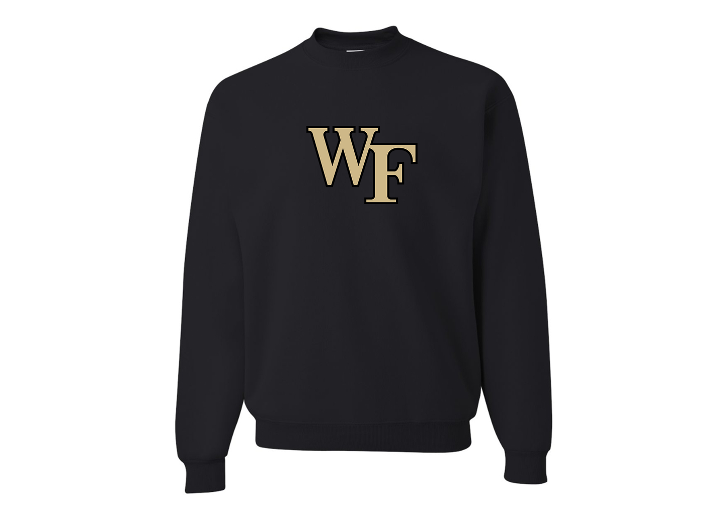 Men's Wake Forest Demon Deacons JERZEES NuBlend Crewneck Sweatshirt