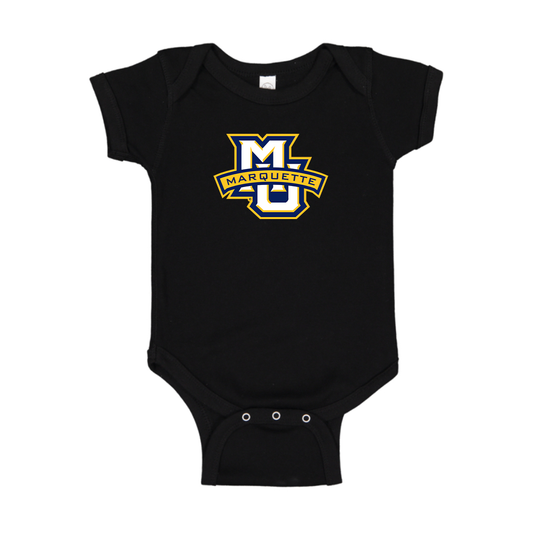 Marquette Golden Eagles Logo Baby Romper Onesie