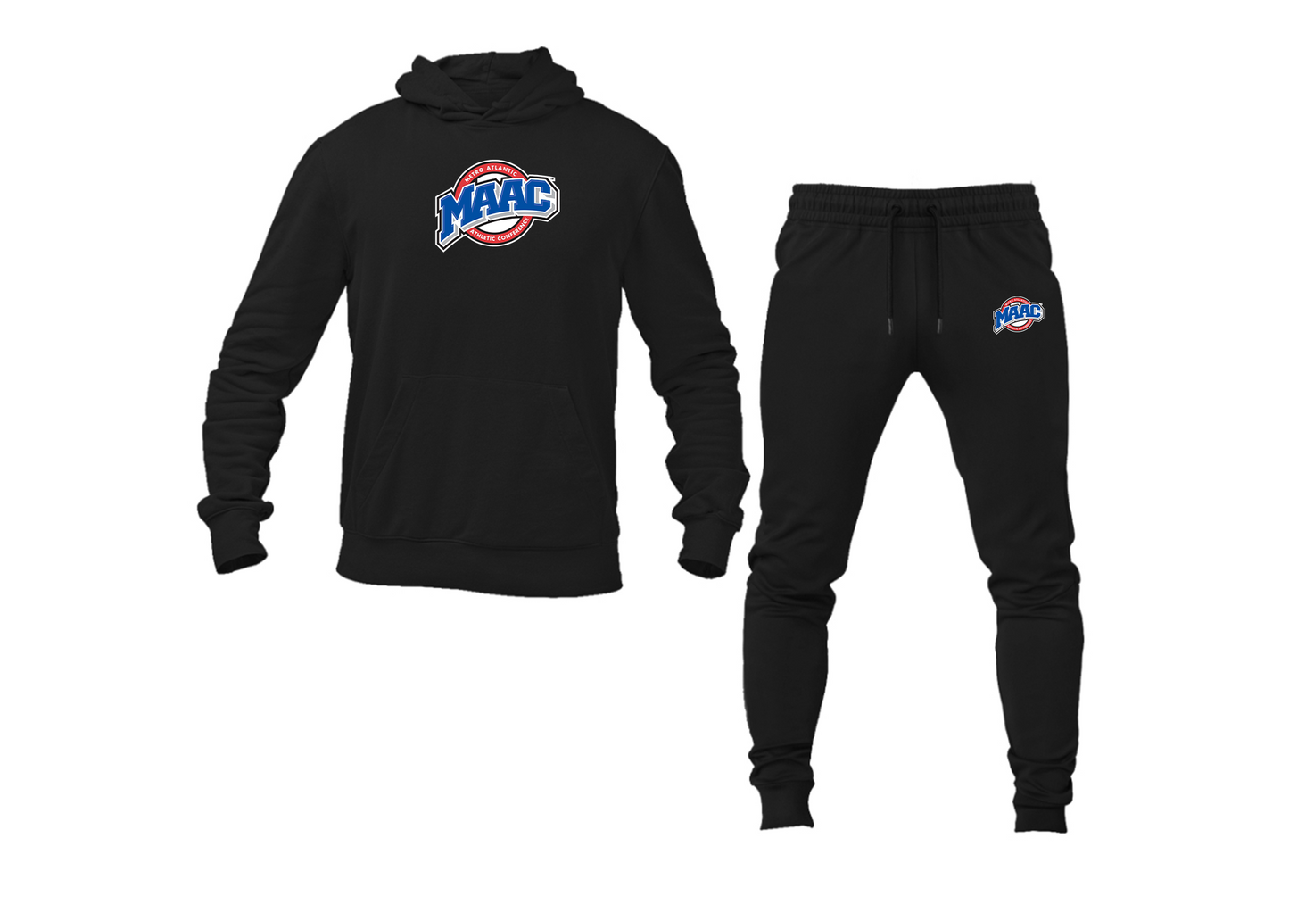 Men's Metro Atlantic Athletic Conference Logo Hoodie Joggers Set