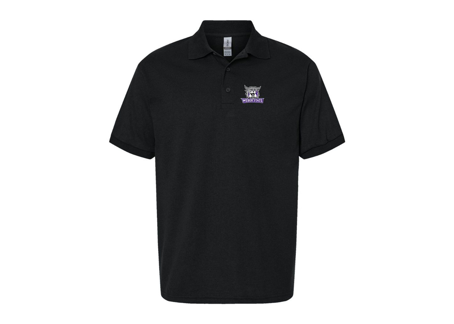 Men's Weber State Wildcats Gildan Dry Blend Jersey Polo