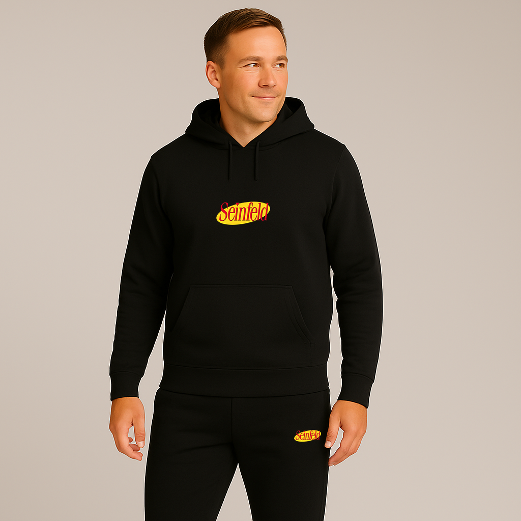 Men's Seinfeld Sitcom Show Hoodie Joggers Set