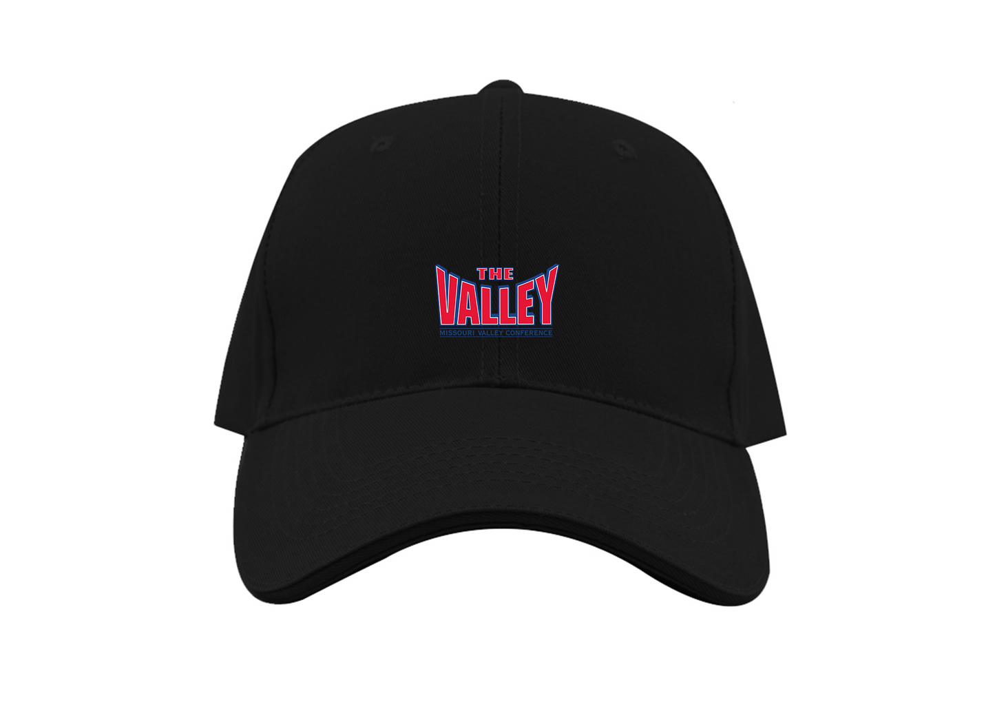 Missouri Valley Conference Logo Dad Baseball Cap Hat