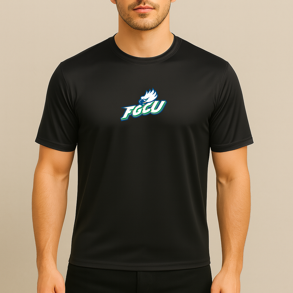 Men's Florida Gulf Coast Eagles Logo Polyester T-Shirt