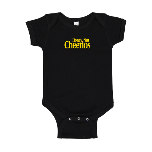 Honey Nut Cheerios Logo Baby Romper Onesie