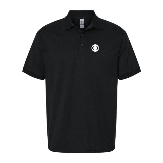 Men's CBS Logo Dry Blend Polo
