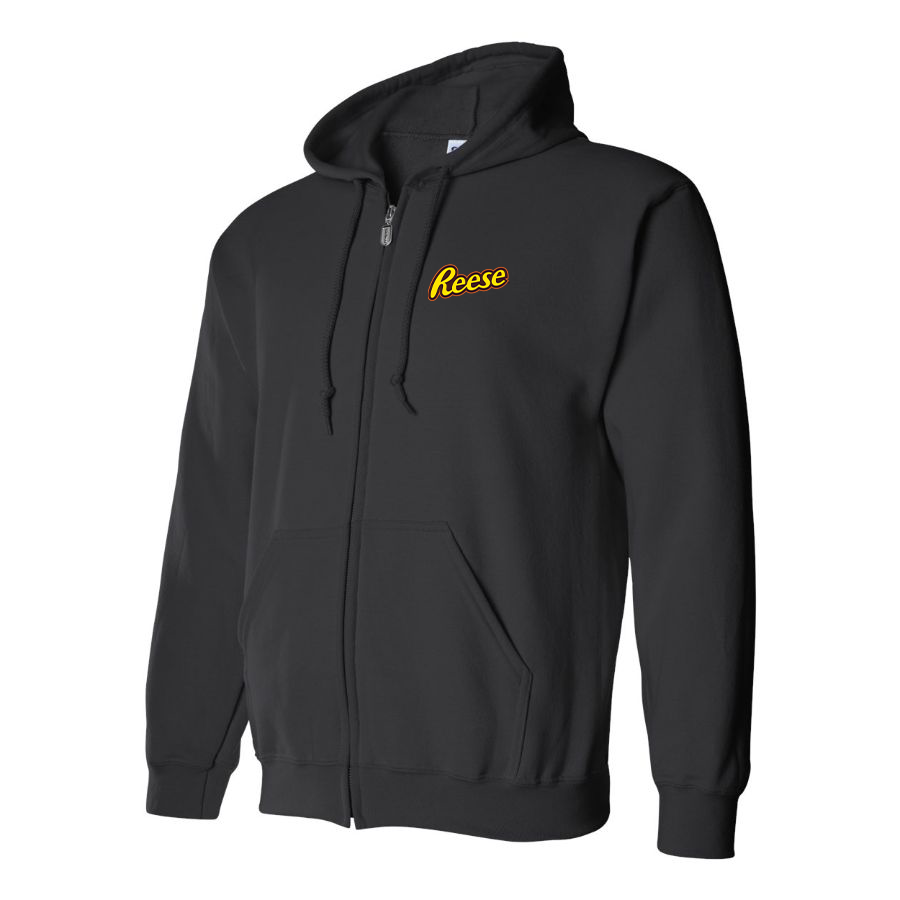 Men's Reese Peanut Butter Logo Zipper Hoodie