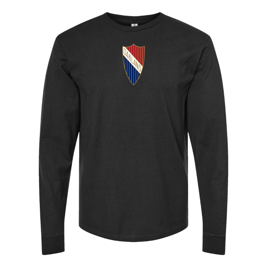 Men's Oakland Logo Long Sleeve T-Shirt