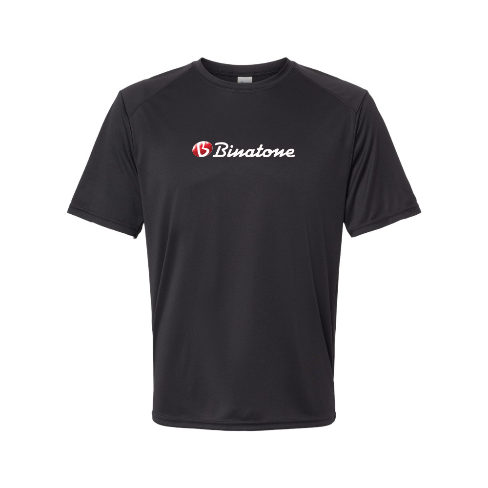 Men's Binatone Logo Polyester T-Shirt