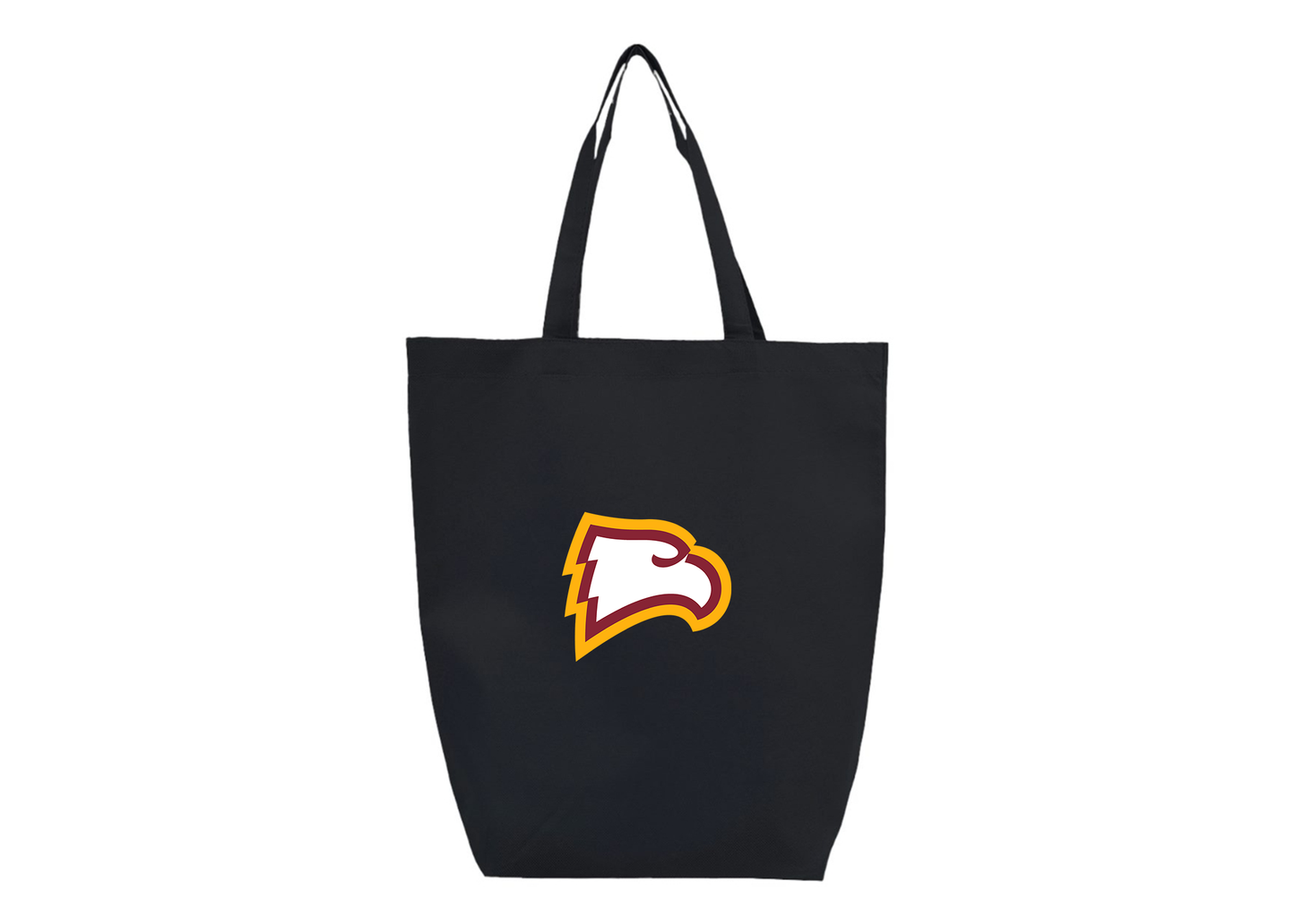 Winthrop Eagles Q-Tees Non-Woven Gusset Bottom Tote