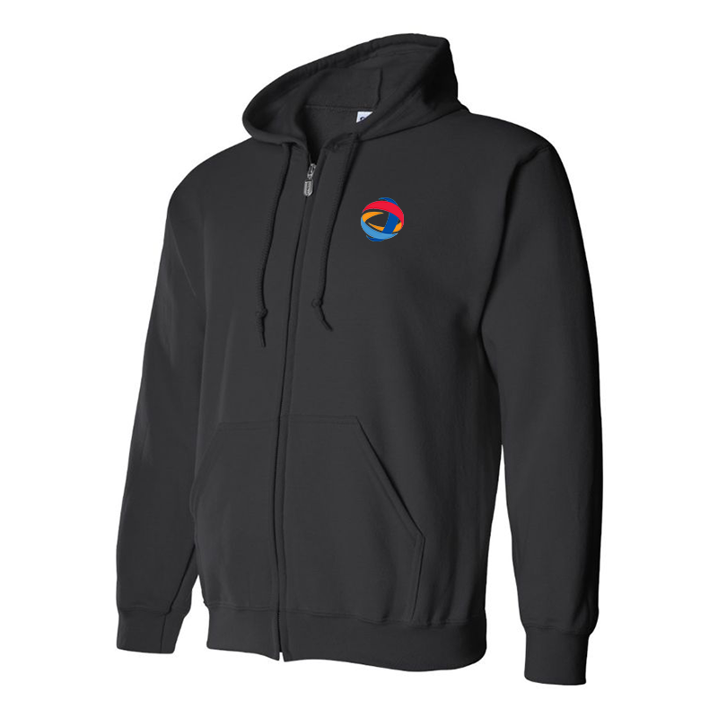 Men's Total Logo Zipper Hoodie