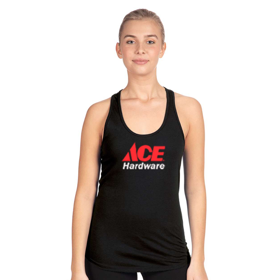Women's ACE Hardware Logo Next Level Ideal Racerback Tank