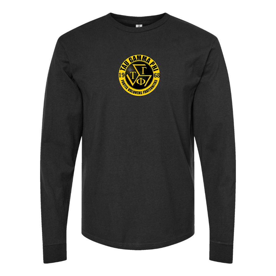 Youth Triskelion Logo Cotton Long Sleeve T-Shirt