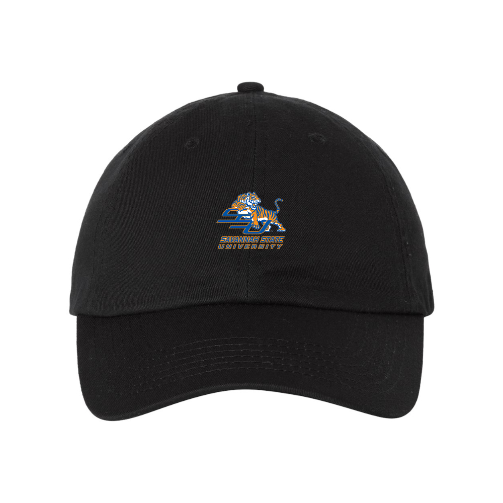 Savannah State Tigers Logo Valucap Adult Bio-Washed Classic Dad Hat