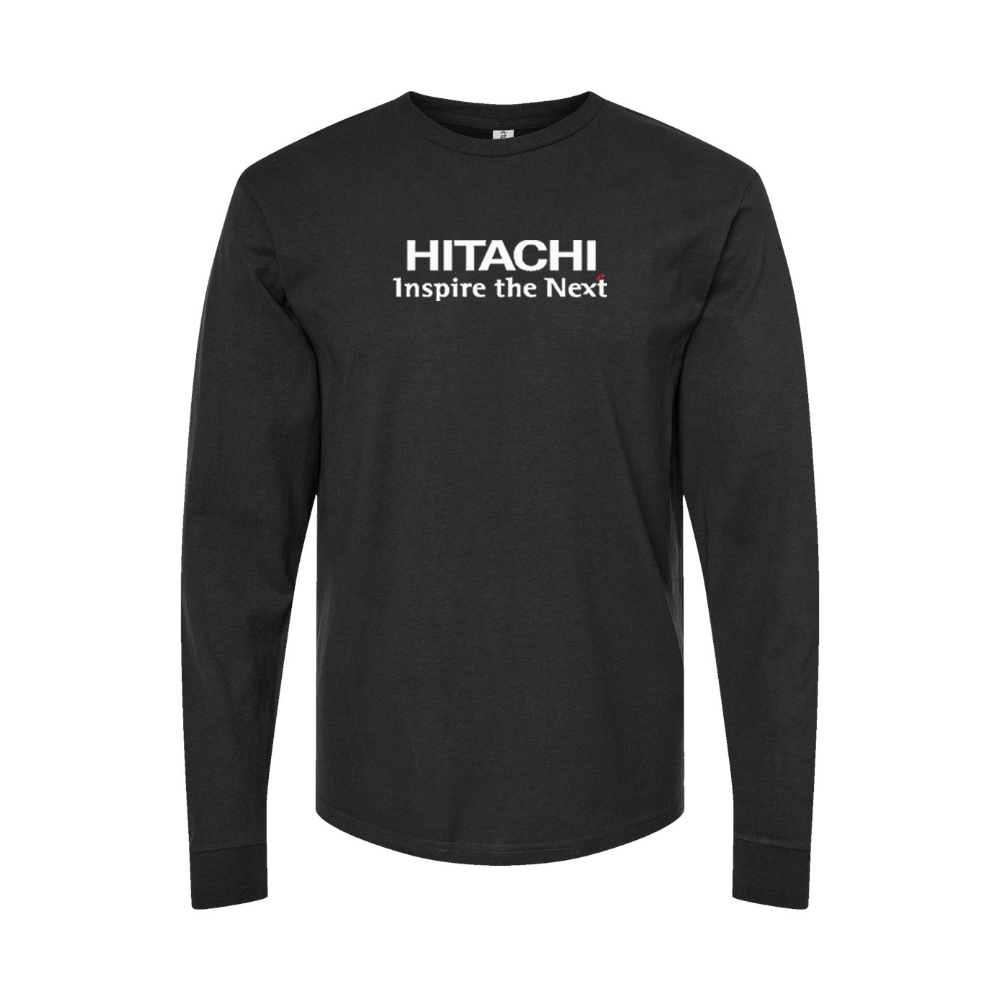 Men's Hitachi Logo Long Sleeve T-Shirt