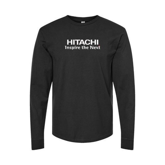 Men's Hitachi Logo Long Sleeve T-Shirt