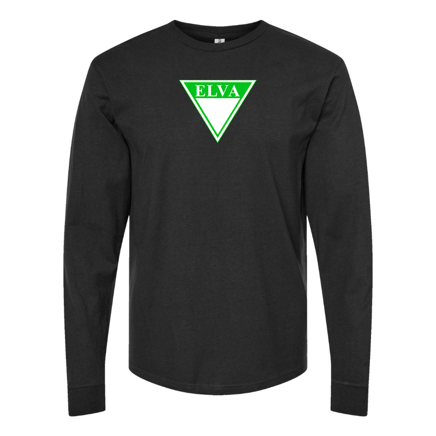 Men's Elva Logo Long Sleeve T-Shirt