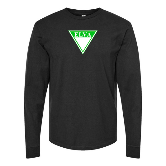 Men's Elva Logo Long Sleeve T-Shirt