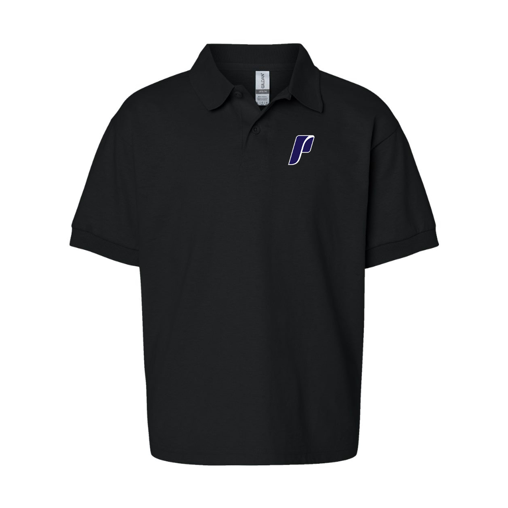 Youth Portland Pilots Logo Gildan Dry Blend Jersey Polo