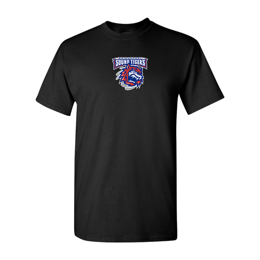 Men's Bridgeport Sound Tigers Logo Cotton T-Shirt