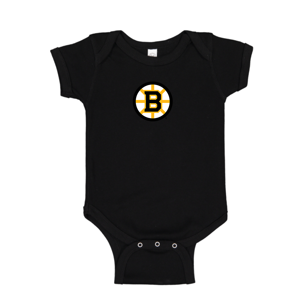 Boston Bruins Logo Baby Romper Onesie