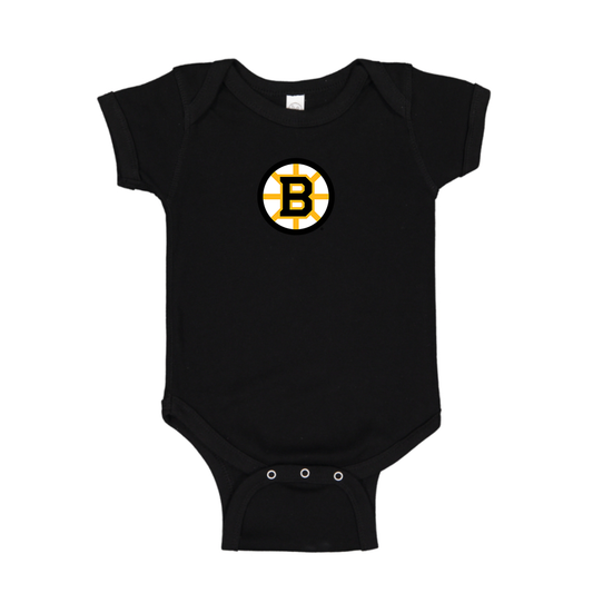 Boston Bruins Logo Baby Romper Onesie