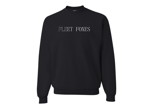 Men's Fleet Foxes Logo  JERZEES NuBlend Crewneck Sweatshirt