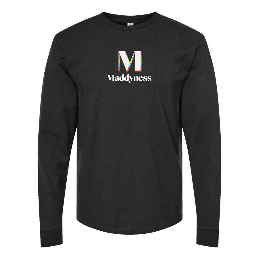 Youth Maddyness Logo Cotton Long Sleeve T-Shirt