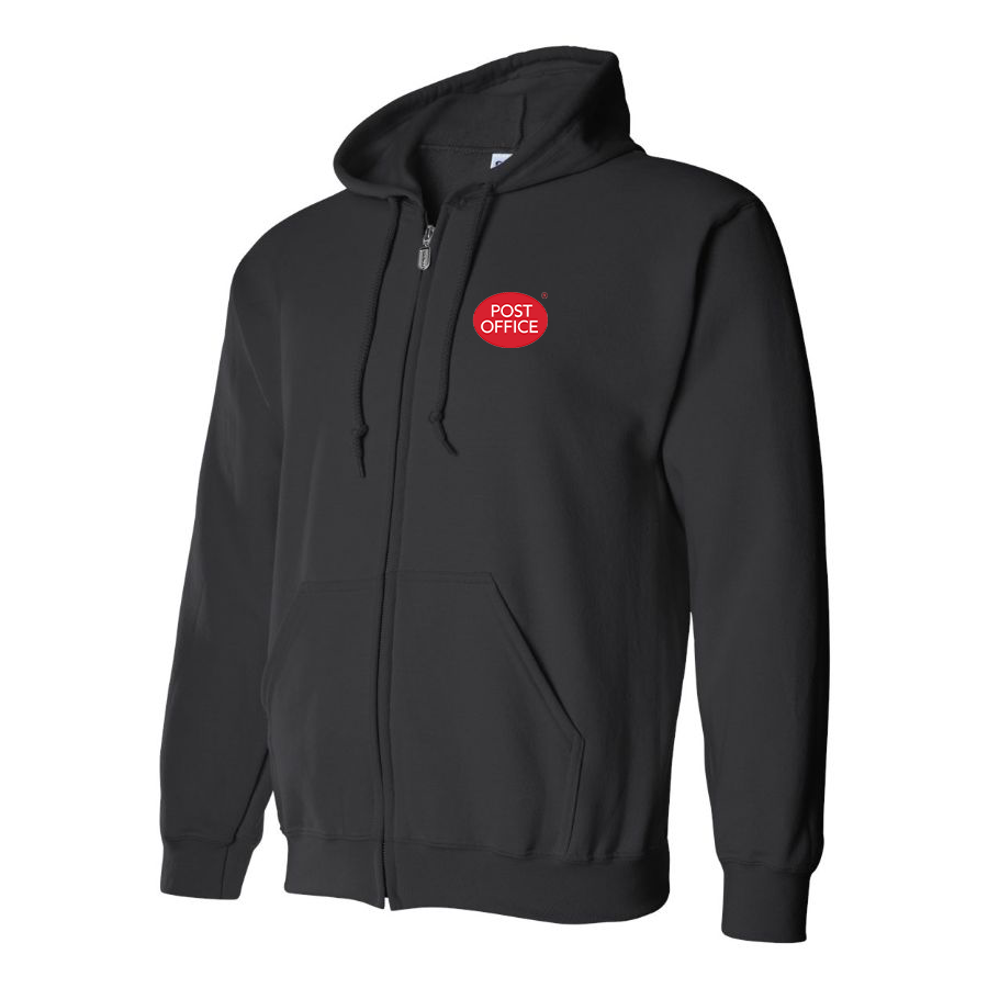 Men's Post Office Logo Zipper Hoodie