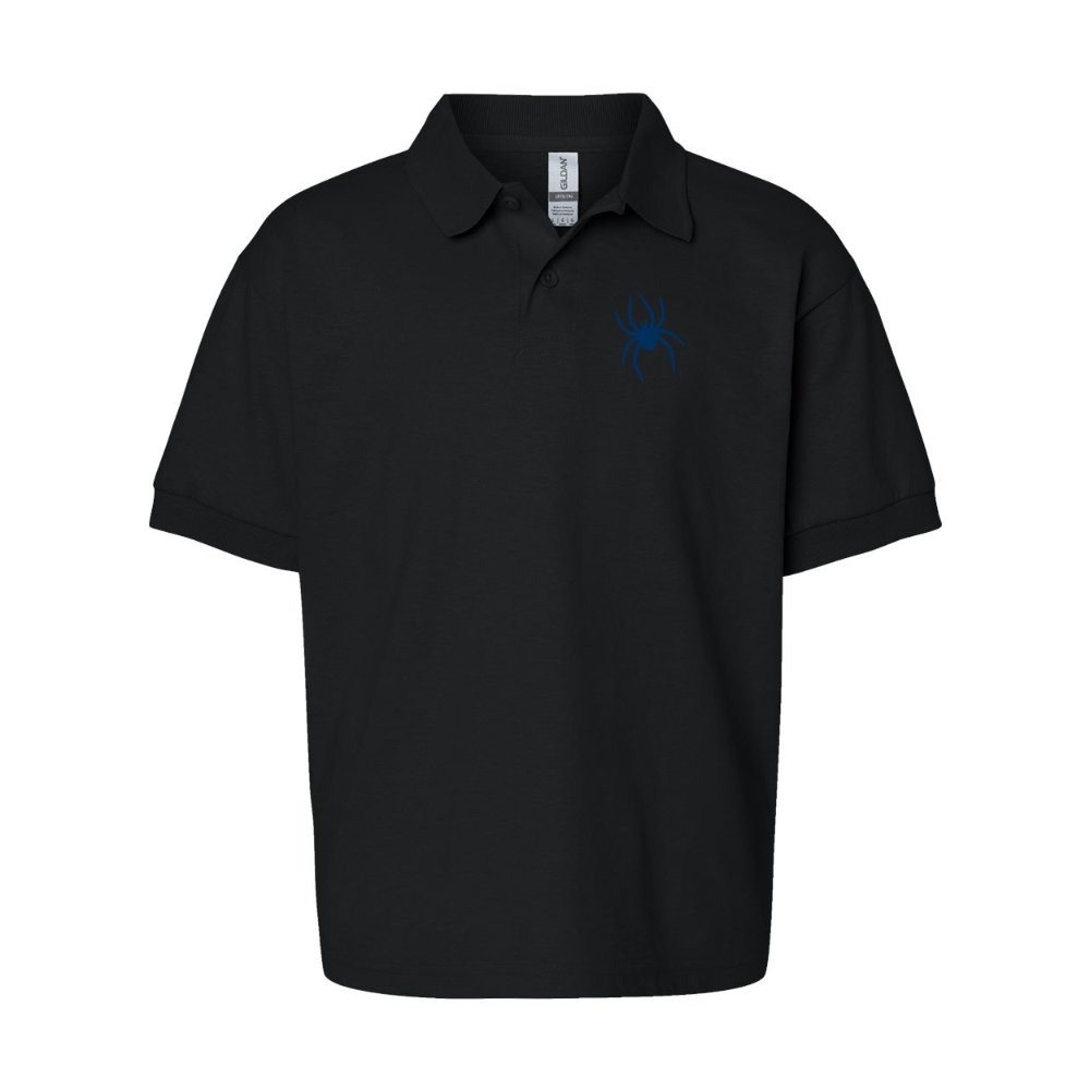 Youth Richmond Spiders Logo Gildan Dry Blend Jersey Polo