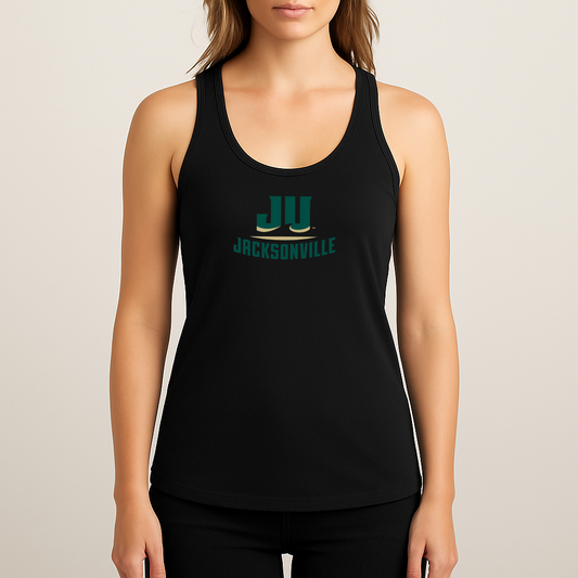 Women's Jacksonville Dolphins Logo Next Level Ideal Racerback Tank
