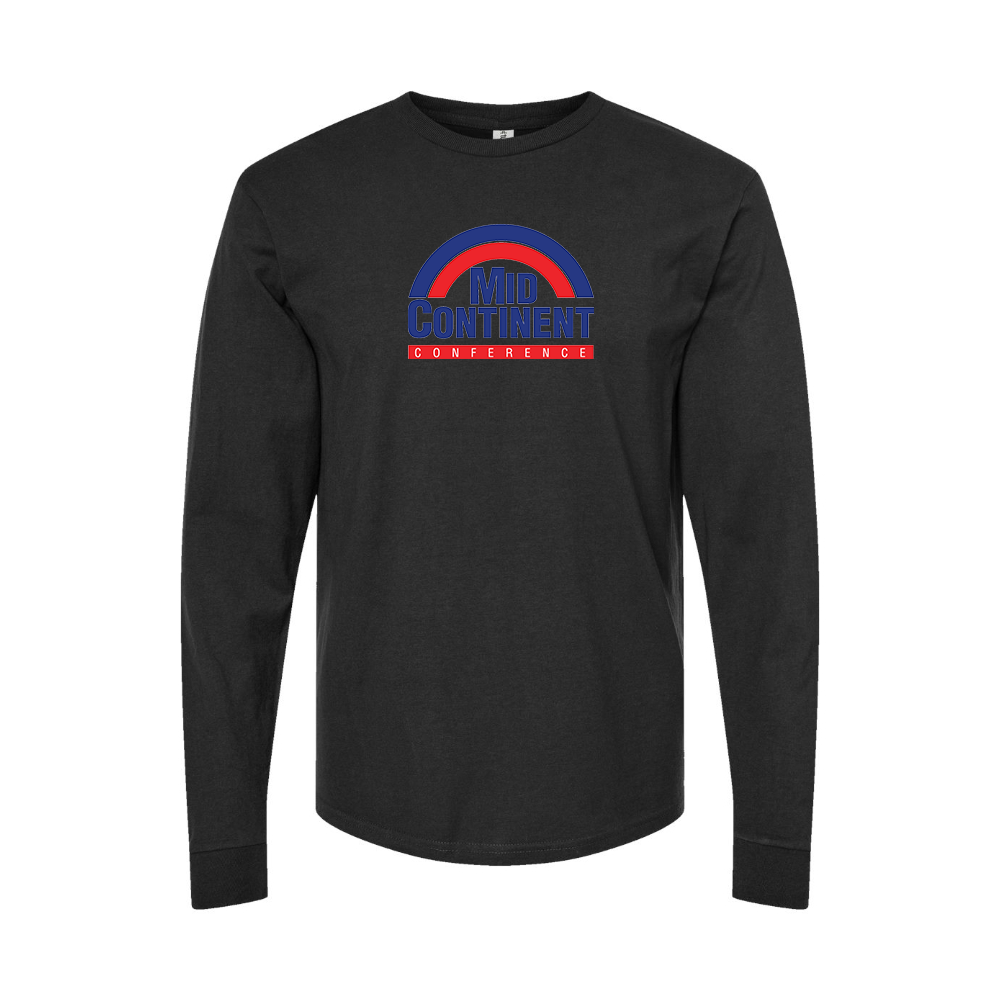 Men's Mid Continent Conference Logo Long Sleeve T-Shirt