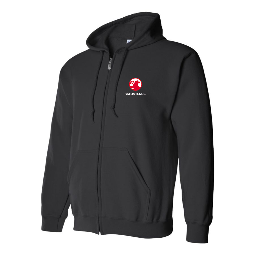 Men's Vauxhall Logo Zipper Hoodie