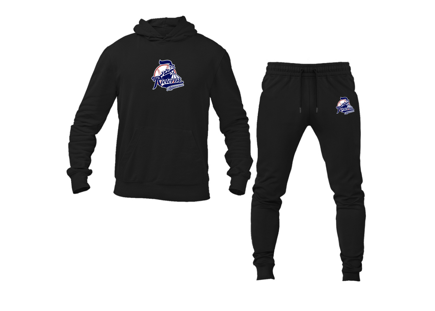 Men's Aguascalientes Rieleros Logo Hoodie Joggers Set