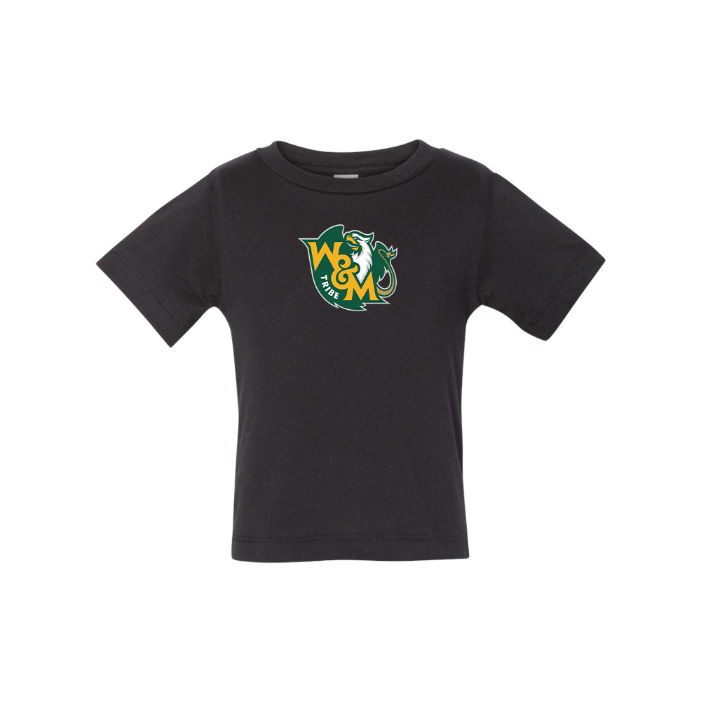 William and Mary Tribe BELLA CANVAS Infant Jersey Tee
