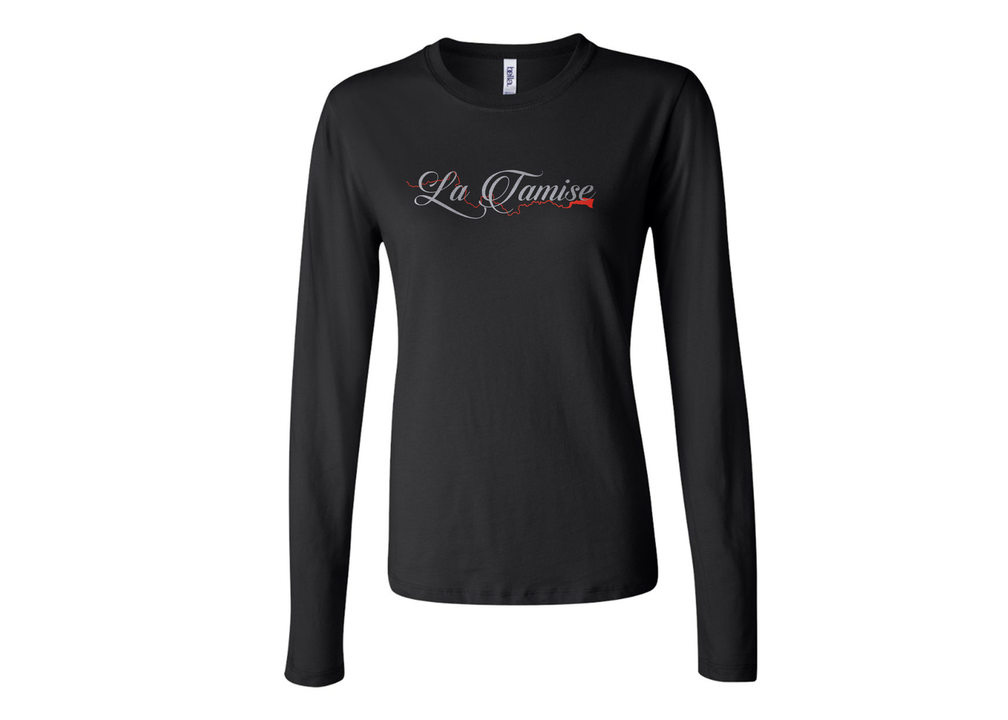 BELLA CANVAS Women’s La Tamise Logo Jersey Long Sleeve Tee