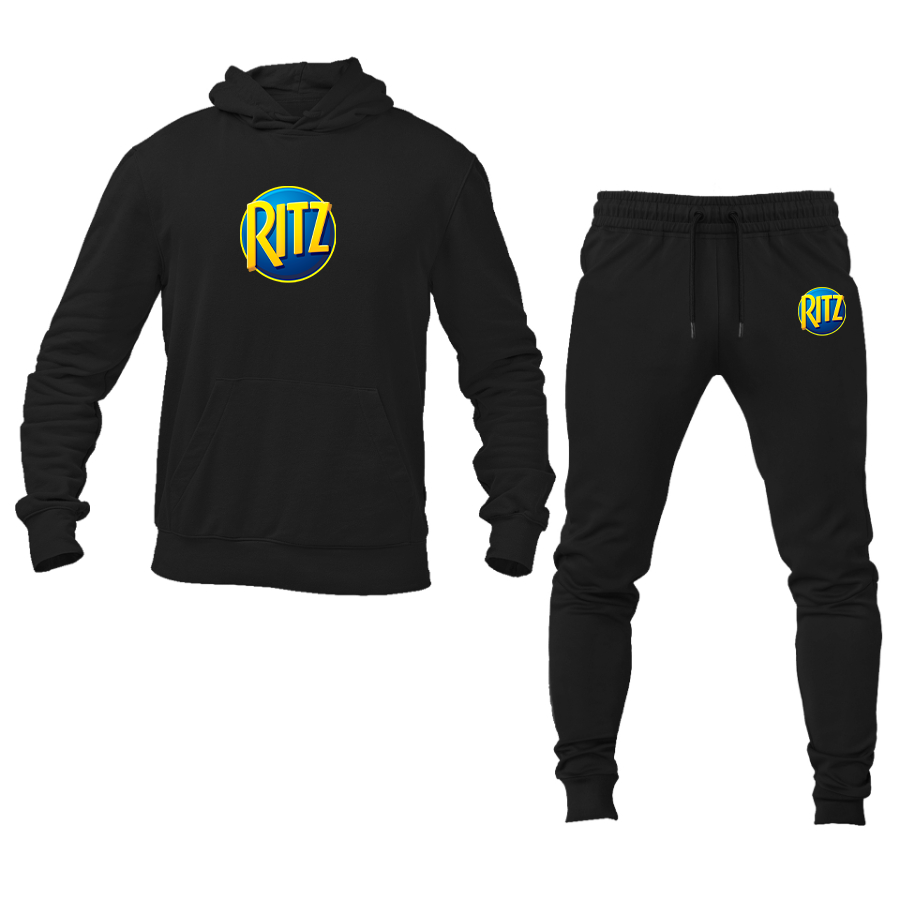Men's Ritz Crackers Logo Hoodie Joggers Set