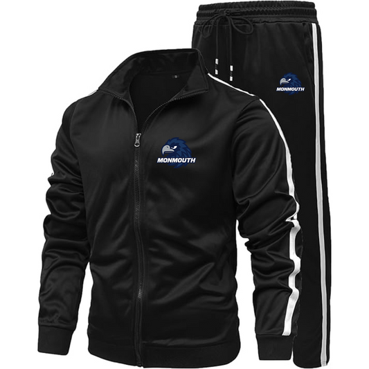 Men's Monmouth Hawks Logo Dri-Fit TrackSuit