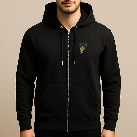 Men's FIU Panthers Logo Zipper Hoodie