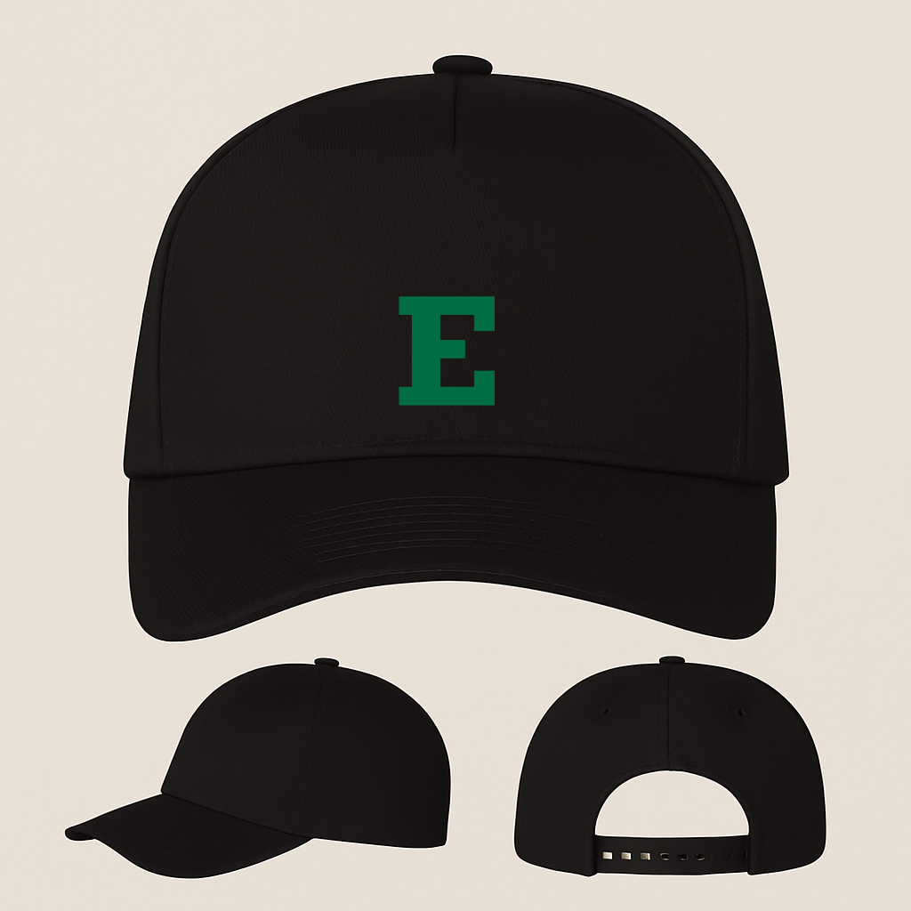 Eastern Michigan Eagles Logo Five Panel Twill Snapback Cap