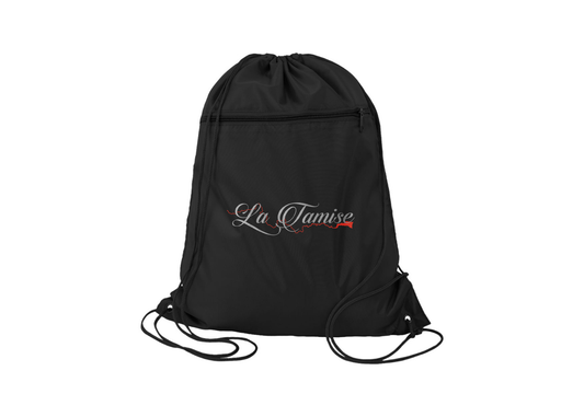 La Tamise Logo Q-Tees - Polyester Cinchpack