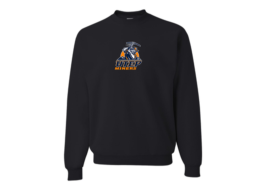 Men's UTEP Miners JERZEES NuBlend Crewneck Sweatshirt