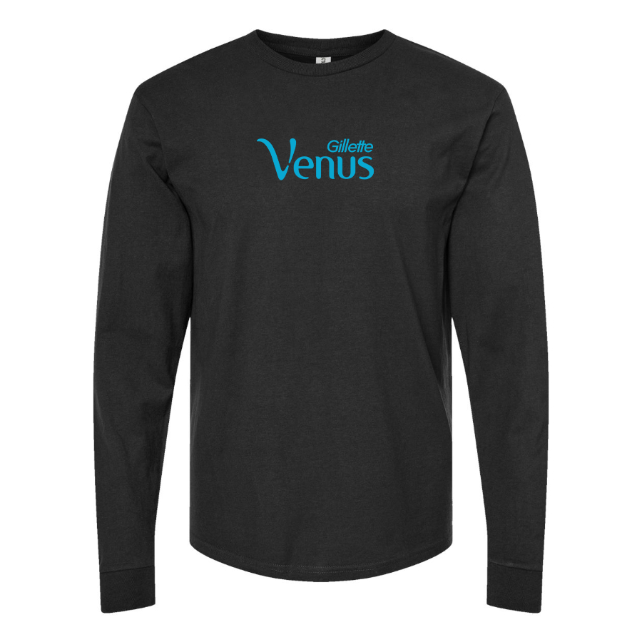 Youth Gillette Venus Logo Cotton Long Sleeve T-Shirt